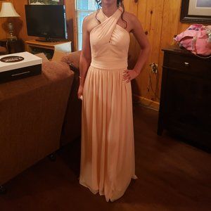 Bridesmaid dress from David's Bridal